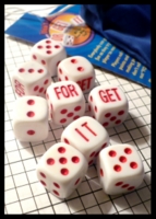 Dice : Dice - Game Dice - For Get It by Pressman 1997 - Toys R Us Aug 2010